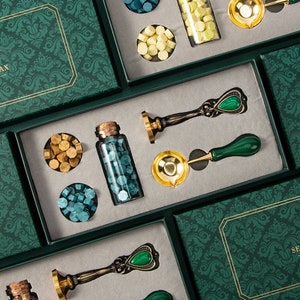 Timbre de sceau de cire, kit de sceau de cire, sceau de cire, kit de timbre de cire, kit de sceau de cire, cire à cacheter, invitation de mariage, cire à cacheter d’enveloppe