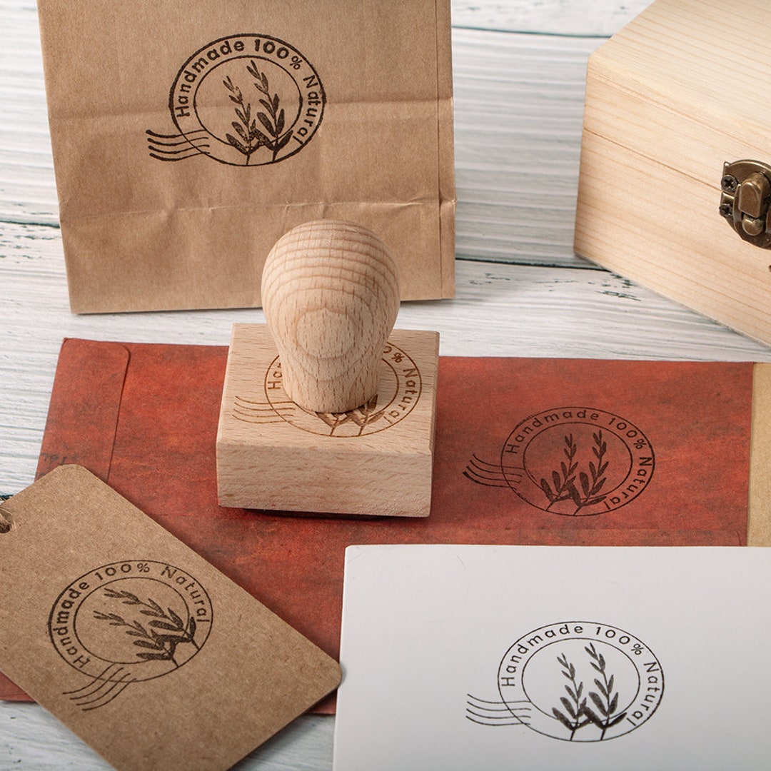 Custom Rubber Stamp, Address Stamp, Paper Stamp, Envelope Stamp