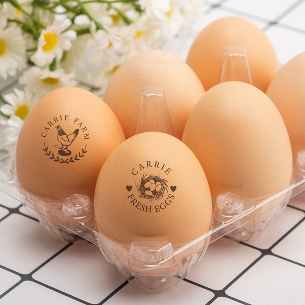 Custom egg stamp for egg stamping, Custom farm egg stamp, Custom chicken egg stamp, Custom duck egg stamp,Custom egg laid date stamp for egg