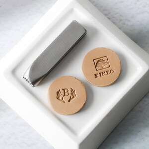 Timbro in metallo personalizzato, regalo per ceramisti, timbro con logo personalizzato, timbro con iniziali in argilla personalizzate, timbri in ceramica personalizzati, timbri per ceramica