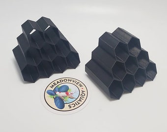 Shrimp, Snail and Aquarium Hex Hide, Beehive Hide, Aquarium or Terrarium, Perfect Tank Accessory