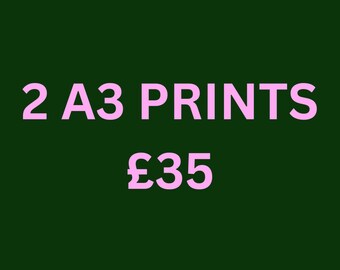 2 A3 print bundle