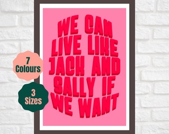 I Miss You // Music Inspired Print // Emo Pop Punk Lyric Poster