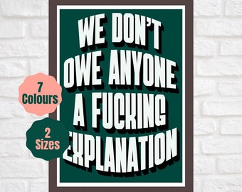 The Rock Show // Music Inspired Print // Emo Pop Punk Lyric Poster