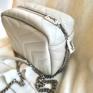 Small white ysl bag 2025