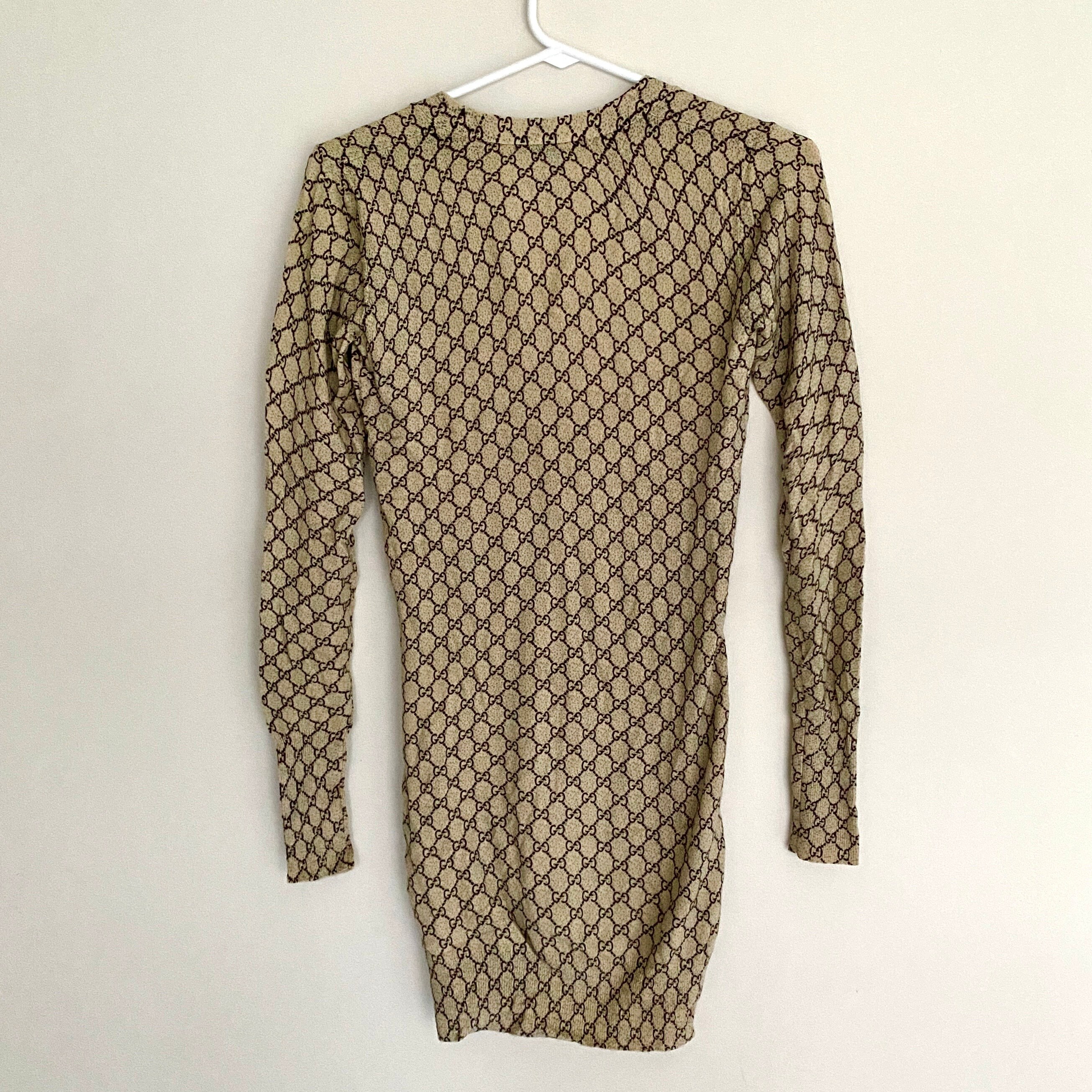 Vintage Gucci Monogram Packable Lightweight Jacket Size L