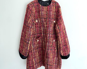 Vintage rode Chanel-truikleding