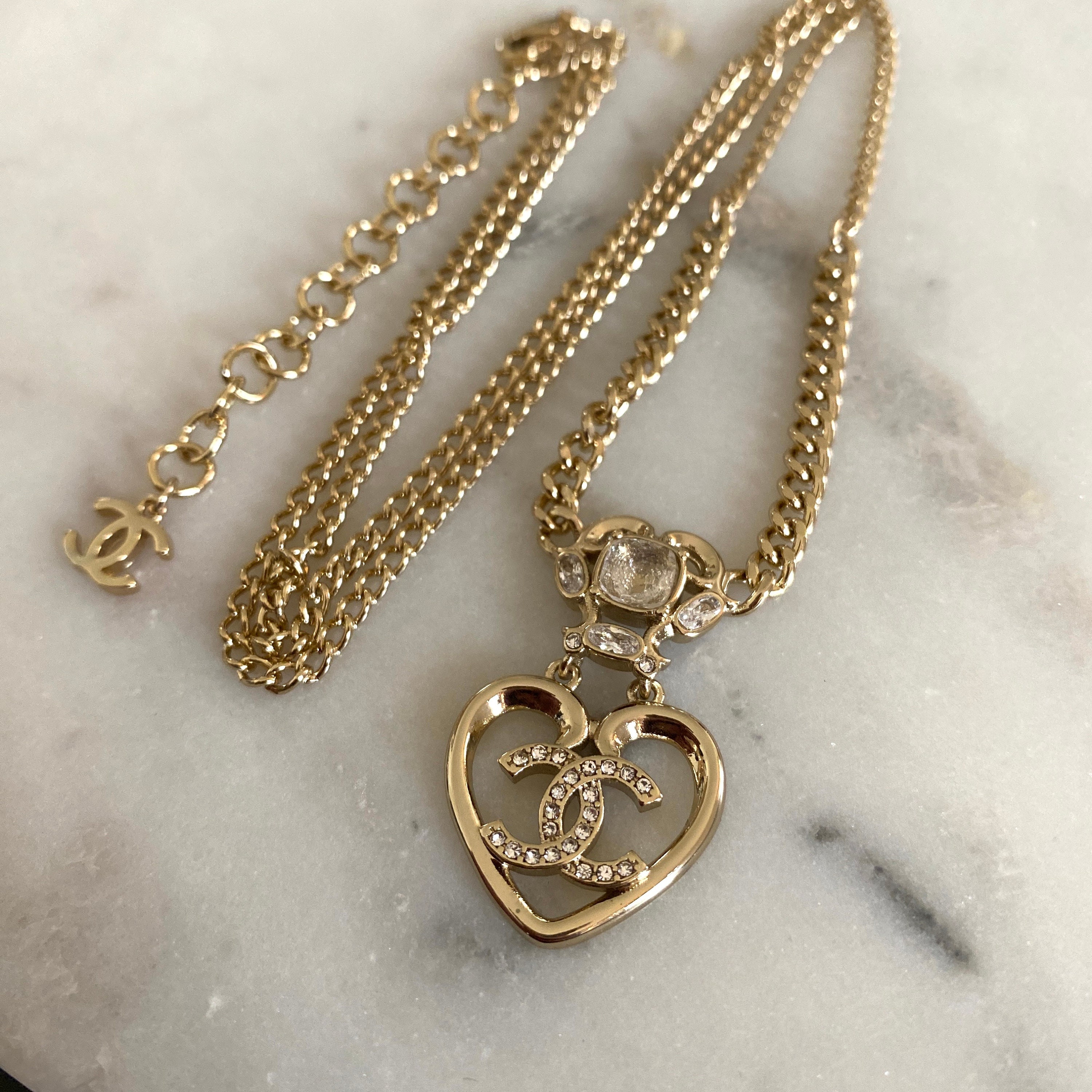 Chanel Heart Brooch 