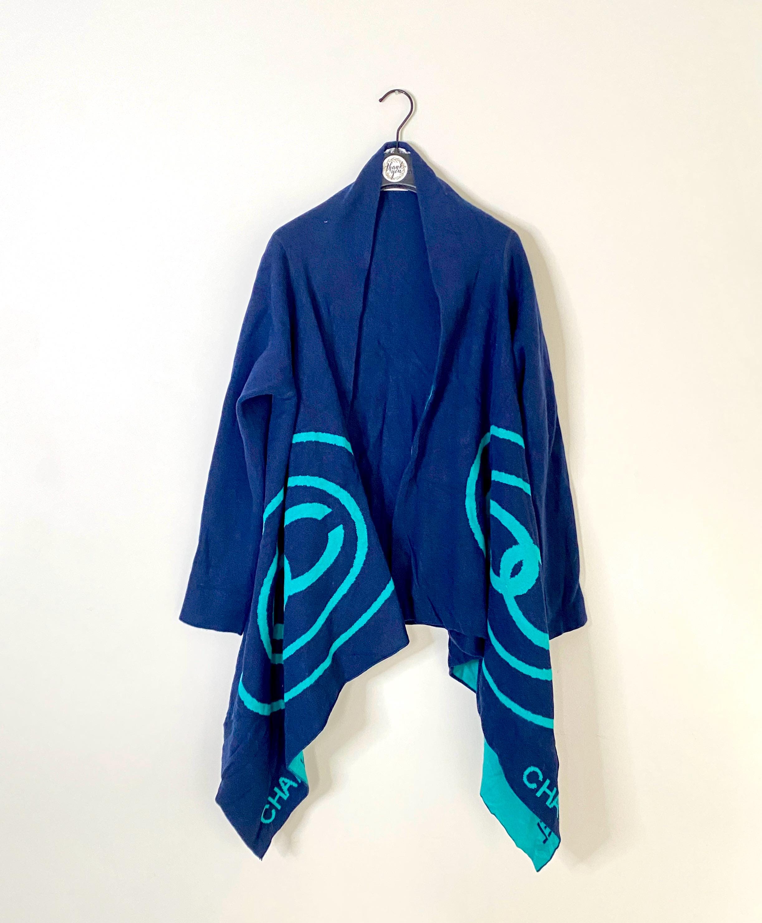 Chanel classic blue logos longsleeves