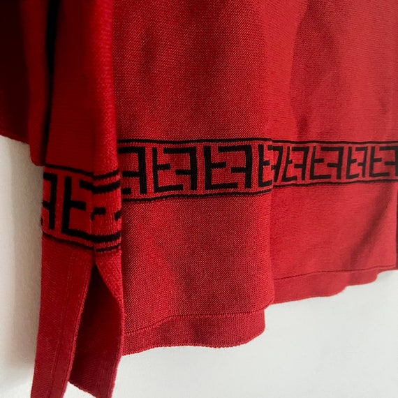 Vintage Fendi red low key shortsleeves tee - image 6