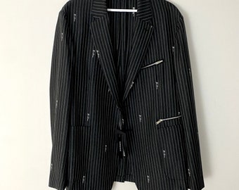 Classic Versace medusa Black suit clothing