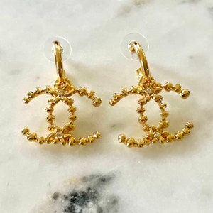 Chanel Earrings Etsy