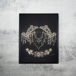 Foil Aries Print