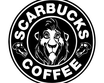 Tazza di caffè Starbucks SVG, logo caffè SVG, Stitch SVG, Scarbucks SVG, tazza di caffè Starbucks SVG, tazza Cricut Silhouette