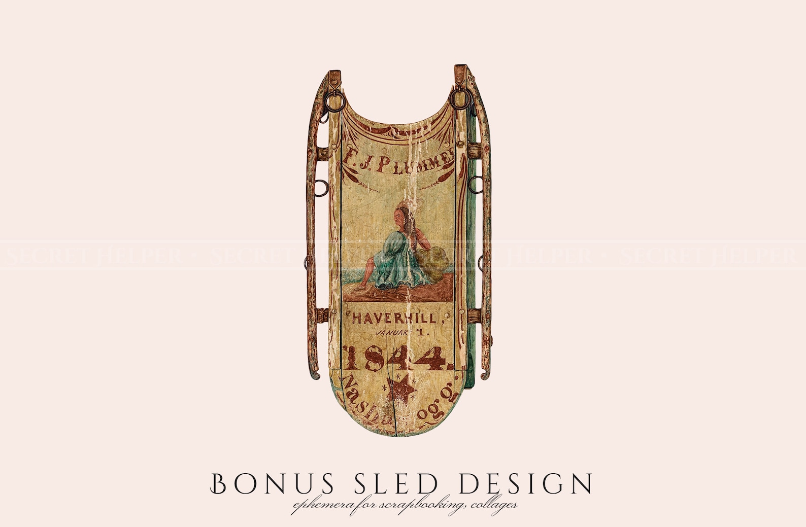 Old Signs Clipart in PNG Antique Shop Illustrations Retro - Etsy