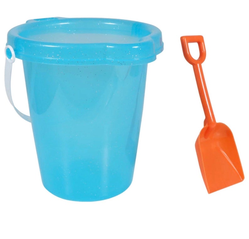 Personalized Glittery Sand Beach Buckets for Kids/sand Etsy