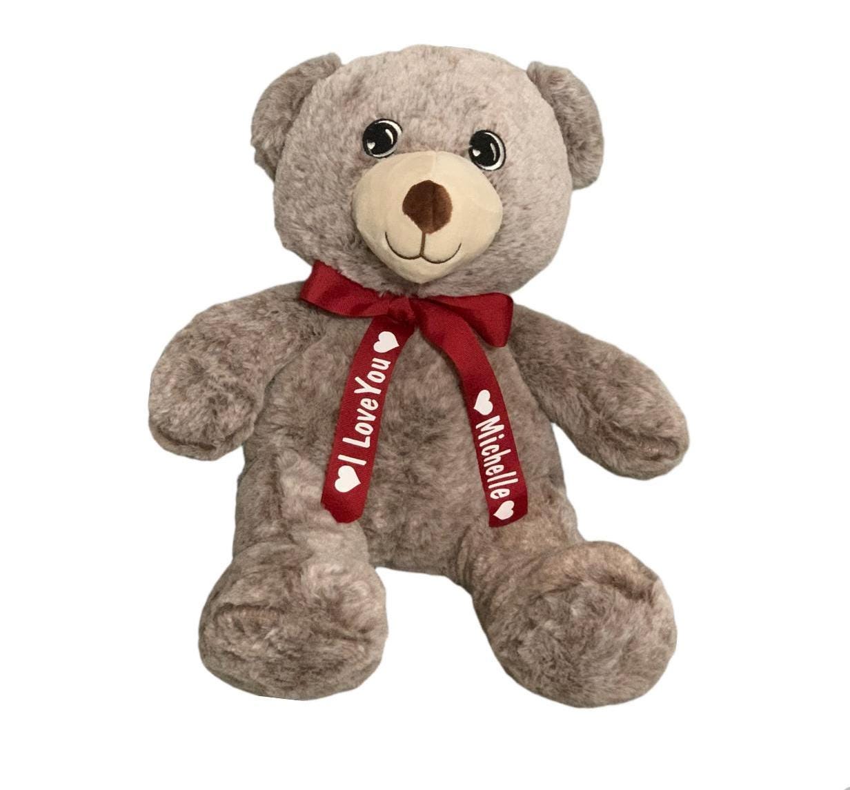 Merbearofficial Personalized Plush Bear - Etsy