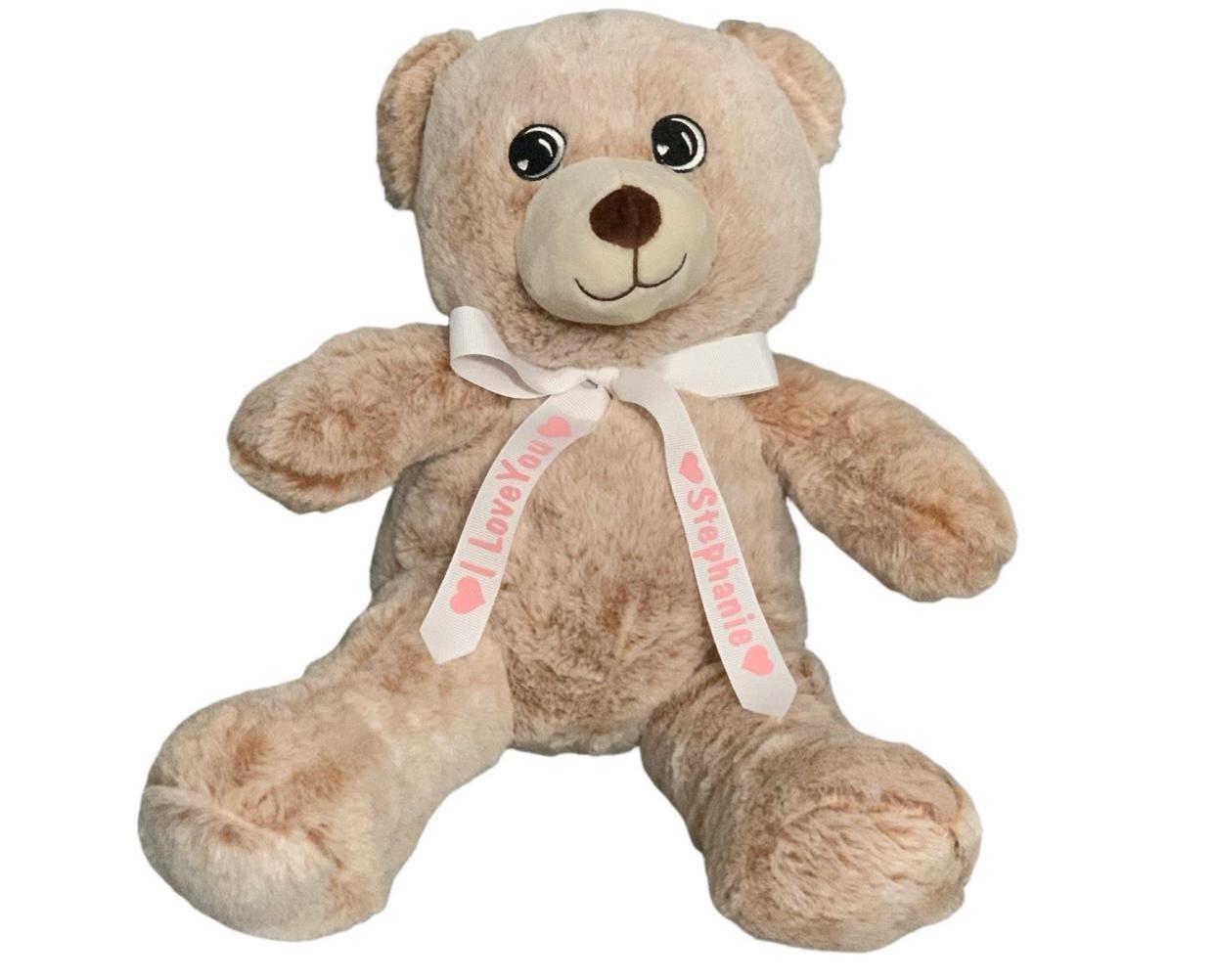 Merbearofficial Personalized Plush Bear - Etsy