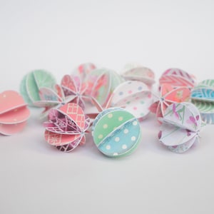 Palla di carta Origami