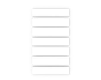 Magnetic signs for the TaskSlider elementary school