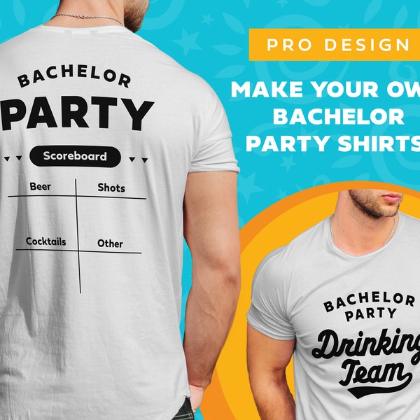 BACHELOR PARTY SHIRTS (groom crew shirts, wedding party shirts, bachelor shirts, drinking shirts, drinking team, bachelor party shirts)