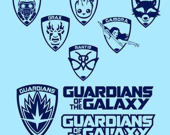 Guardians Logos svg for Cricut/Silhouette, perfect for vacation shirts