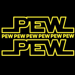 PEW PEW svg for Cricut/Silhouette, perfect for vacation shirts