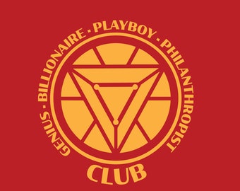 billionaire playboy club hero logos svg for Cricut/Silhouette, perfect for vacation shirts