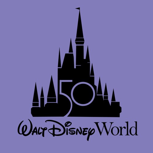 Magic Kingdom 50th Anniversary Svg for Cricut/silhouette Etsy