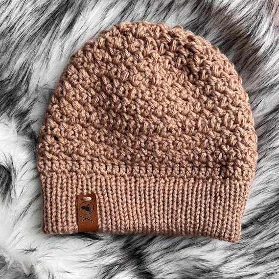 Berretto Con Foro Coda Cavallo Berretto Donna Invernale Con Foro Per Coda - Morbido, Alla Moda E Perfetto Per Il Natale Maglia Bolla Slouch - Foto 3