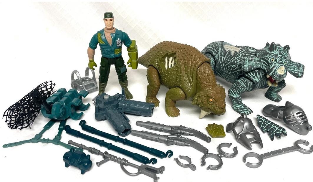 Replacement Netting Fits Kenner Toys Such as Jurassic Park Series