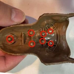 V2 Replacement Eyes for Hammond Collection T Rex (FIGURE NOT INCLUDED) image 5