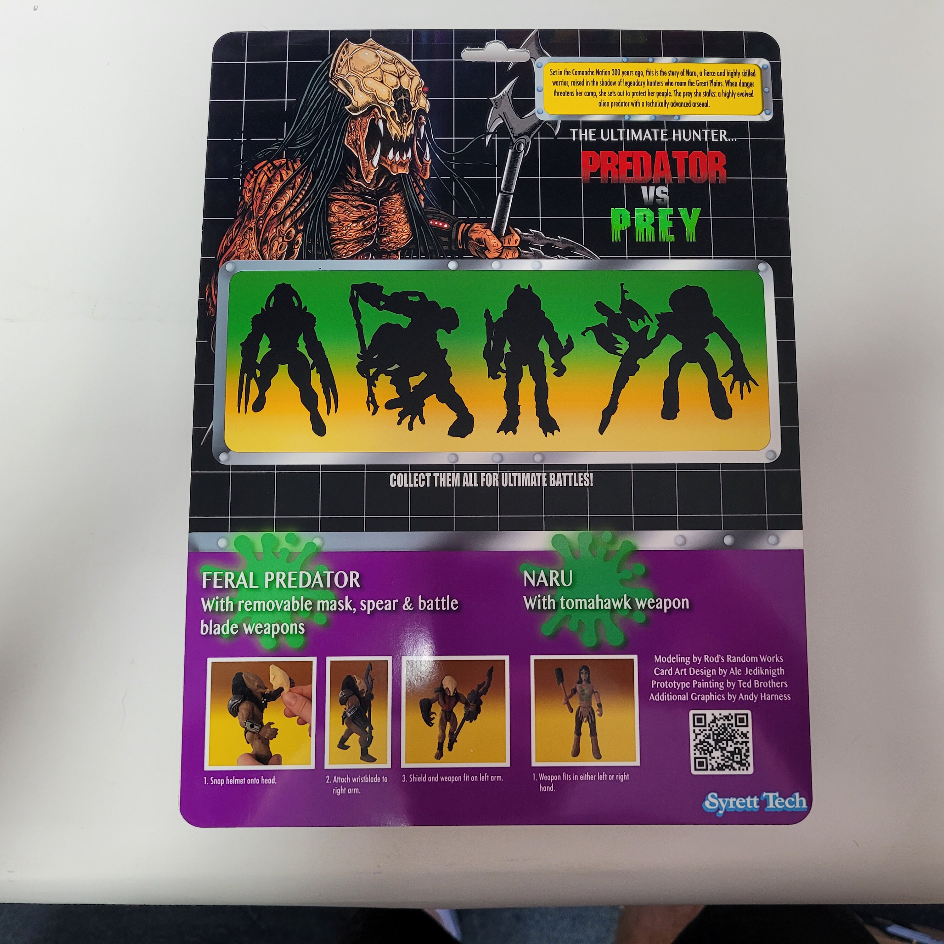 Syrett Conjunto de figuras Syrett Tech Hunter vs Hunted 2 - Etsy España
