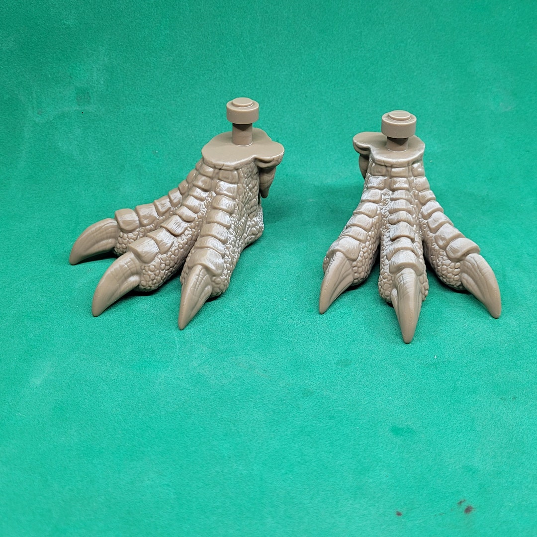 Spinosaurus Toy Replacement Feet by Marco Makes Etsy