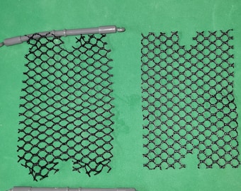 Replacement Netting fits Kenner toys such as Jurassic park Series 1 & 2 Alan Grant and TLW dino Tracker Set (Net Only)