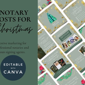 Modelli notarili per Instagram, post notarili di Natale, modelli Instagram notarili festivi, post sui social media notarili di Natale, marketing notarile