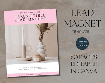 Lead Magnet, Canva Lead Magnet, White Label Lead Magnet, Coach Lead Magnet, Coaching Lead Magnet, Lead Magnet Templates, Opt-in Freebie