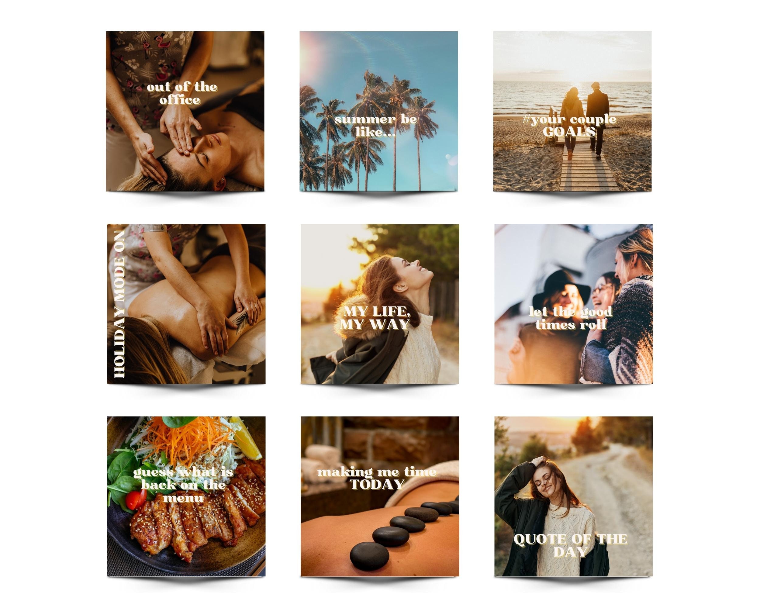 Retro Instagram Templates Quotes Canva Instagram Posts Beauty Instagram ...