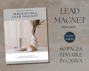 Lead Magnet, Canva Lead Magnet, White Label Lead Magnet, Coach Lead Magnet, Coaching Lead Magnet, Lead Magnet Templates, Opt-in Freebie