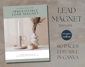 Lead Magnet, Canva Lead Magnet, White Label Lead Magnet, Coach Lead Magnet, Coaching Lead Magnet, Lead Magnet Templates, Opt-in Freebie