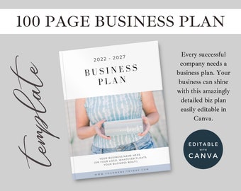 Business Plan Canva, Business Plan Template Canva, Business Plan Template, Canva Business Plan Template, Online Business Plan