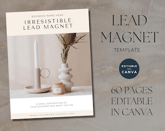 Lead Magnet, Canva Lead Magnet, White Label Lead Magnet, Coach Lead Magnet, Coaching Lead Magnet, Lead Magnet Templates, Opt-in Freebie