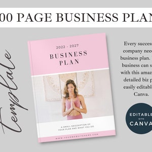 Business Plan Canva, Business Plan Template Canva, Business Plan Template, Canva Business Plan Template, Online Business Plan
