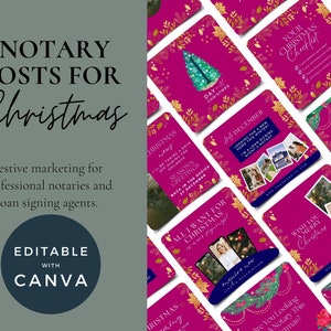 Modelli notarili Instagram, post notarili di Natale, modelli Instagram notarili festivi, post sui social media notarili di Natale, marketing notarile