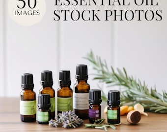 Essential Oil Images, Styled Stock Photography, Lifestyle Photos, Aromatherapy Social Media Content, Instagram Imagery, Herbal Facebook Post