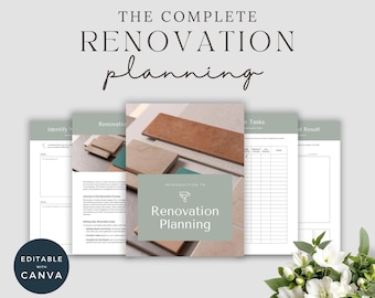 Home Renovation Planner Template