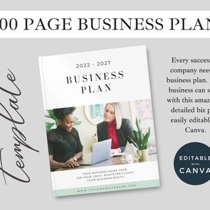 Business Plan Canva, Business Plan Template Canva, Business Plan Template, Canva Business Plan Template, Online Business Plan