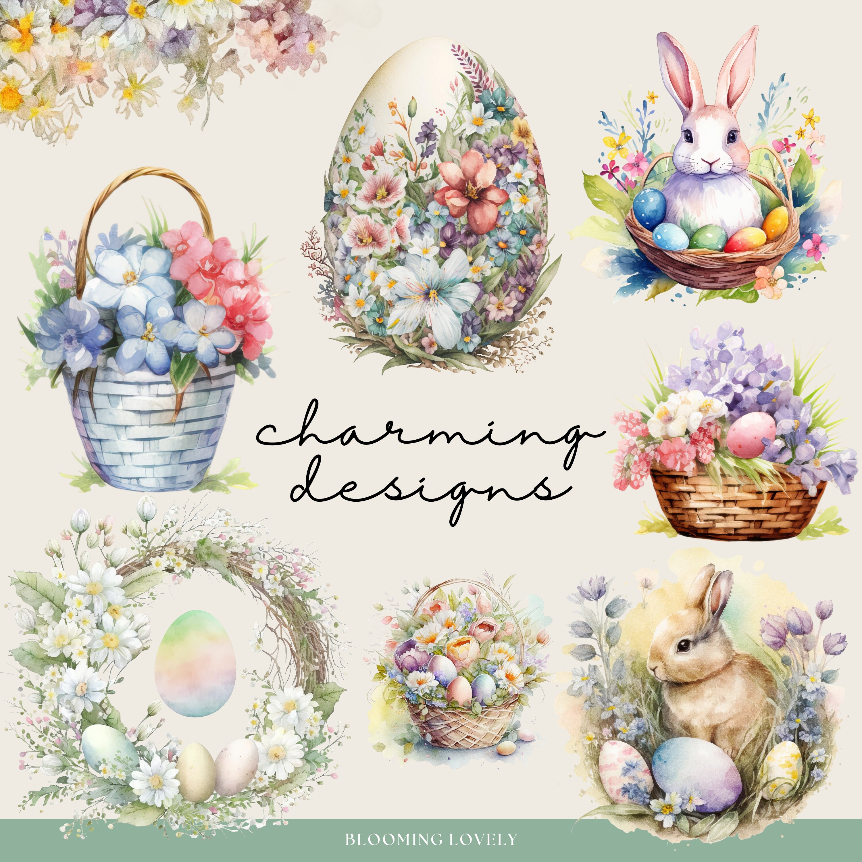 Easter Digital Planner Stickers Digital Sticker Book Goodnotes Stickers ...
