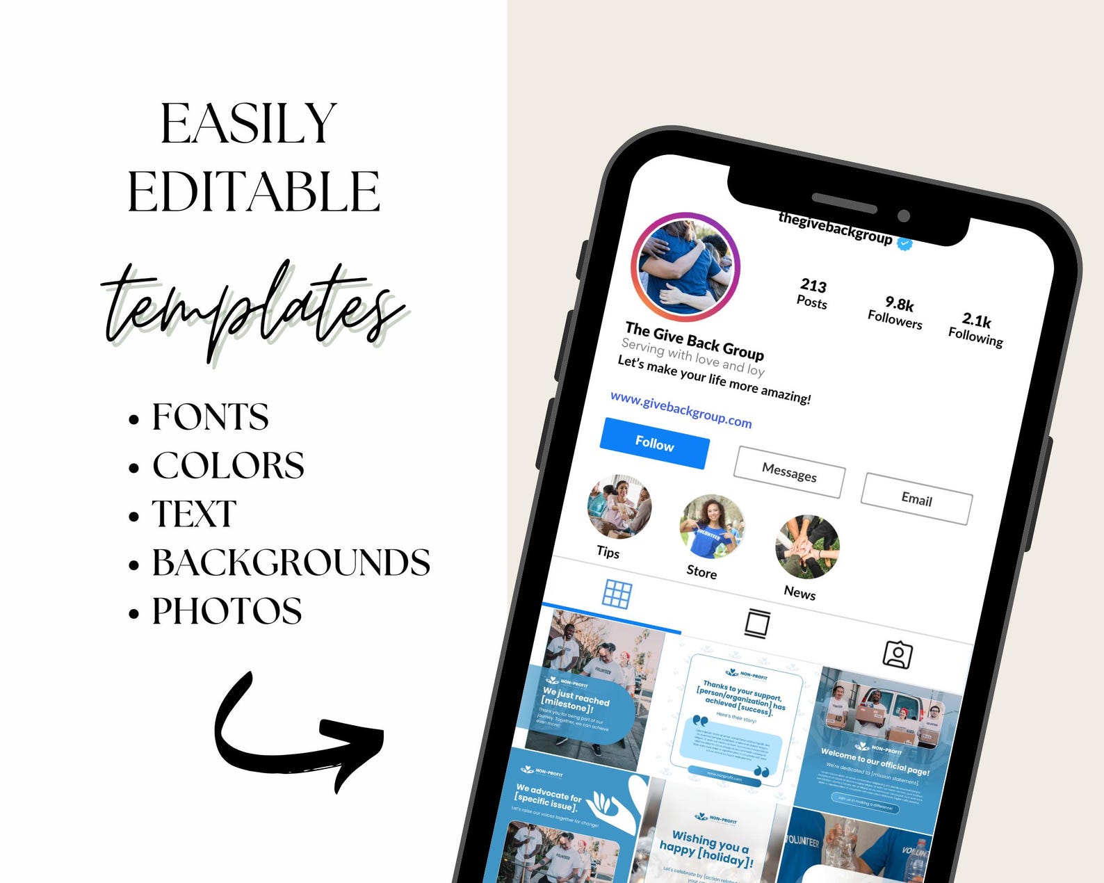Illustration of Instagram For Non Profit External Communications