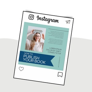 Social Media Posts For Writers, Author Marketing, Instagram Templates For Professional Writing Pros, Writing Content For Book Lovers, Poet image 7